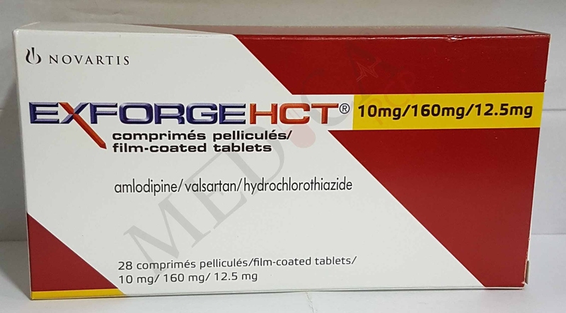 Exforge HCT 10/160/12.5mg